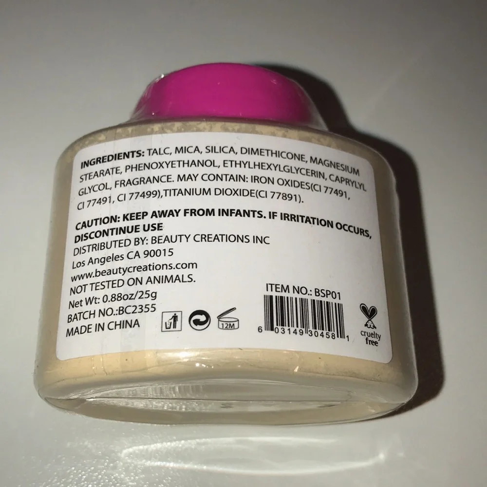 Beauty Creations BANANA SETTING POWDER New and sealed
